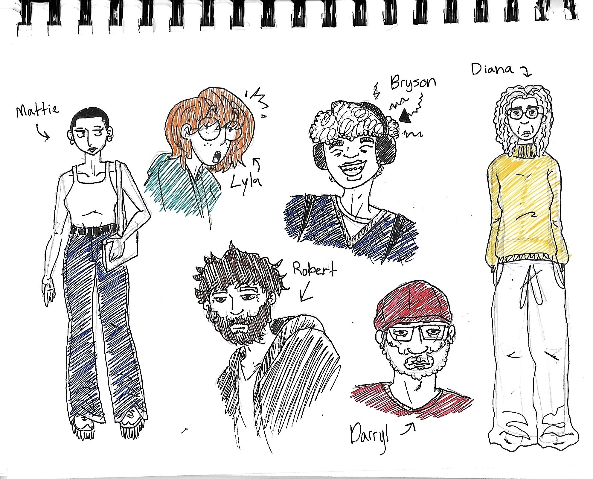 Sketchbook page 93